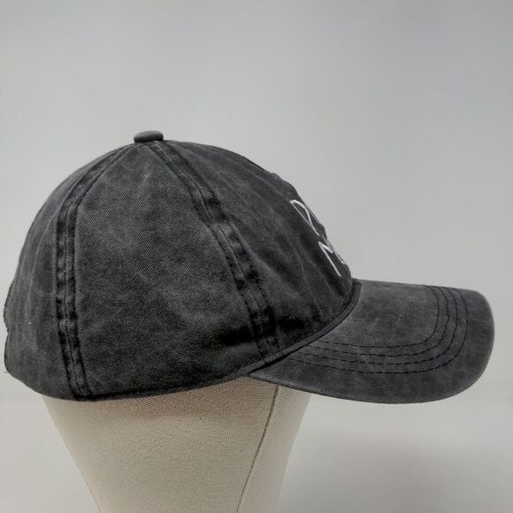 David & Young Women's Slideback Hat Gray OSFM Dog Mom Embroidered Logo - Picture 6 of 11